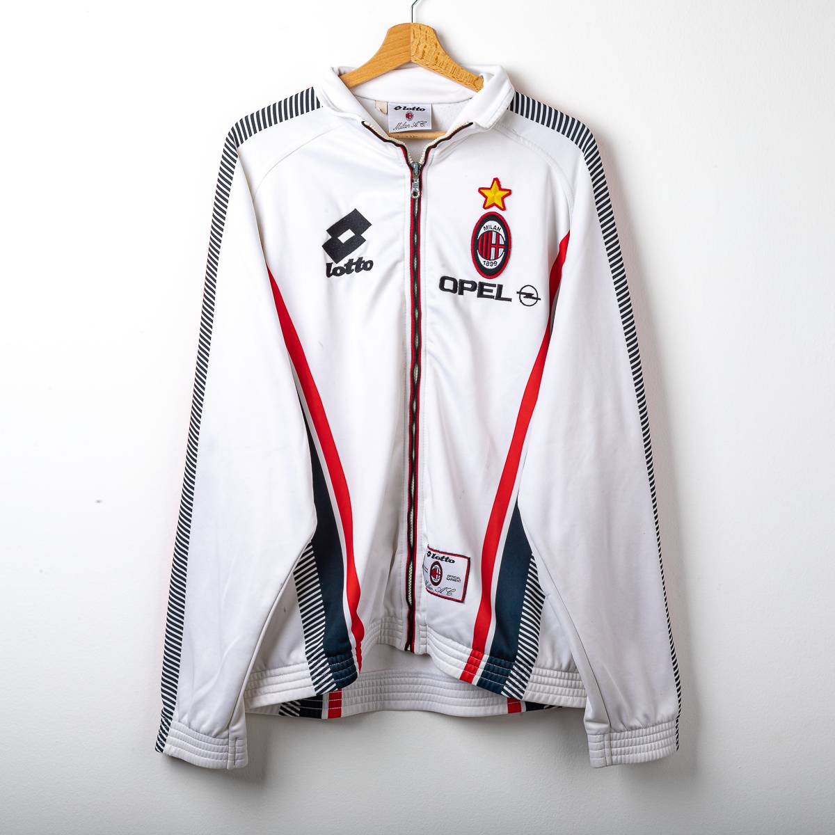 AC Milan White Jacket Lotto Opel 1997/1998