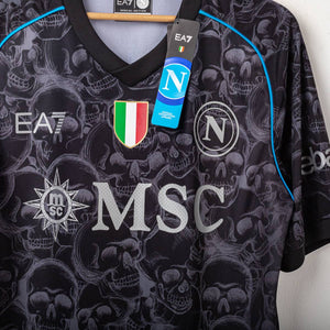 Maglia Halloween Napoli Ea7 Kvaratskhelia 77 2023/2024