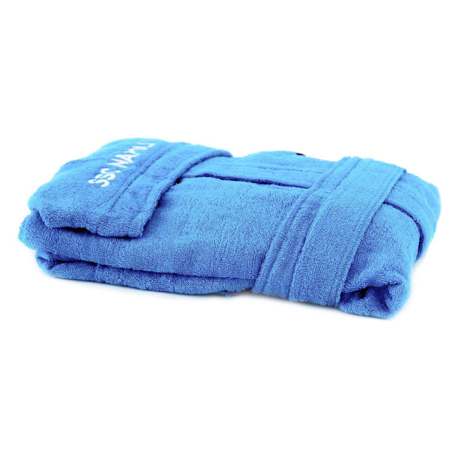Accappatoio Napoli in Spugna Azzurro Bambino by Carillo - Home (2)