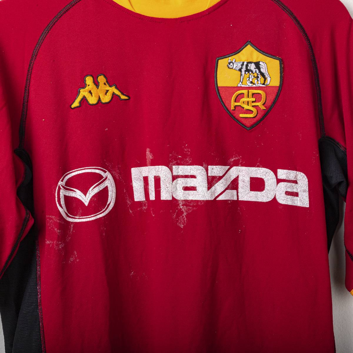 Maglia home As Roma Kappa Mazda 2002/2003