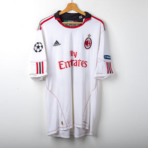 Maglia Milan Away Adidas Uefa Ronaldinho 80 2010/2011