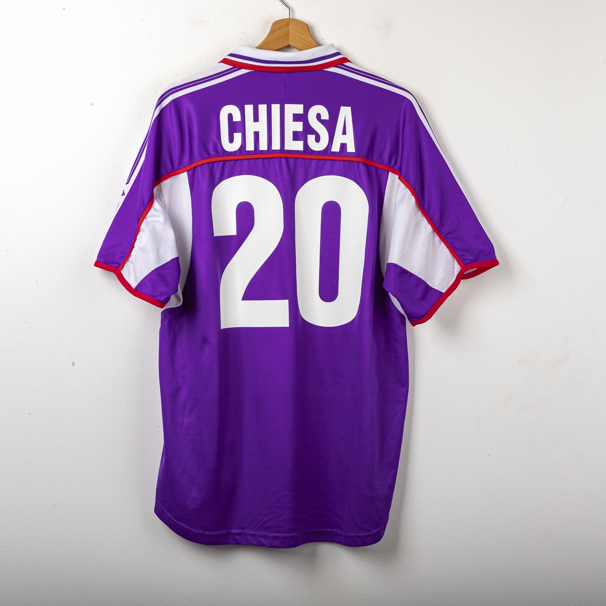 maglia Home fiorentina mizuno Chiesa 20 2001/2002