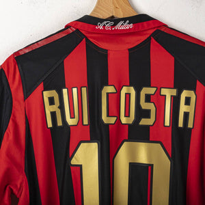 Maglia Home Adidas Ac Milan Rui Costa n10 2005/2006