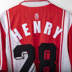 Monaco Adidas Continental Henry 28 1997/1998 Home Shirt