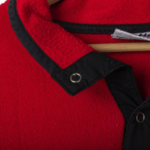 AC Milan Lotto 1995/1996 Red Fleece Sweatshirt