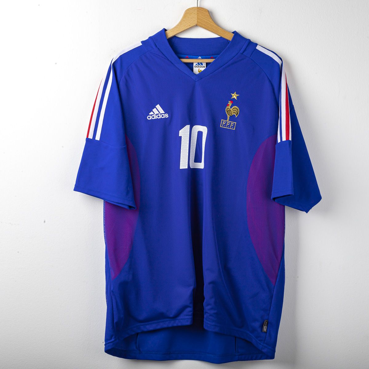 Maglia Francia Home Adidas Zidane 10 2002/2003