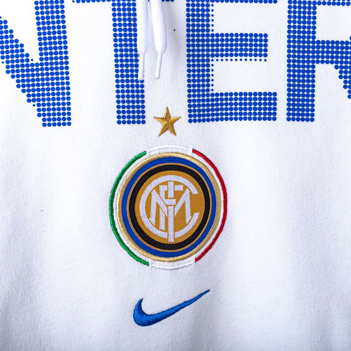 Inter Nike Treble 2009/2010 White Sweatshirt