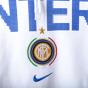 Inter Nike Treble 2009/2010 White Sweatshirt
