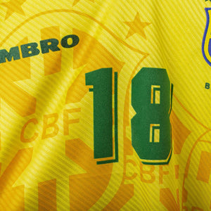 Maglia Home Umbro Brasile Ronaldinho n18 1996