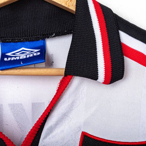 Maglia Away Manchester United Sharp Umbro Beckham 7 1998/1999