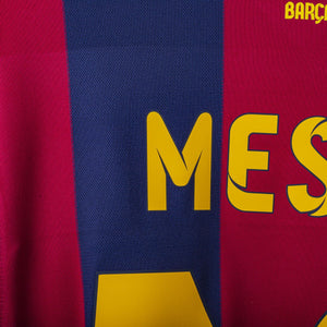 Maglia Home Barcellona Nike Messi 10 2014/2015