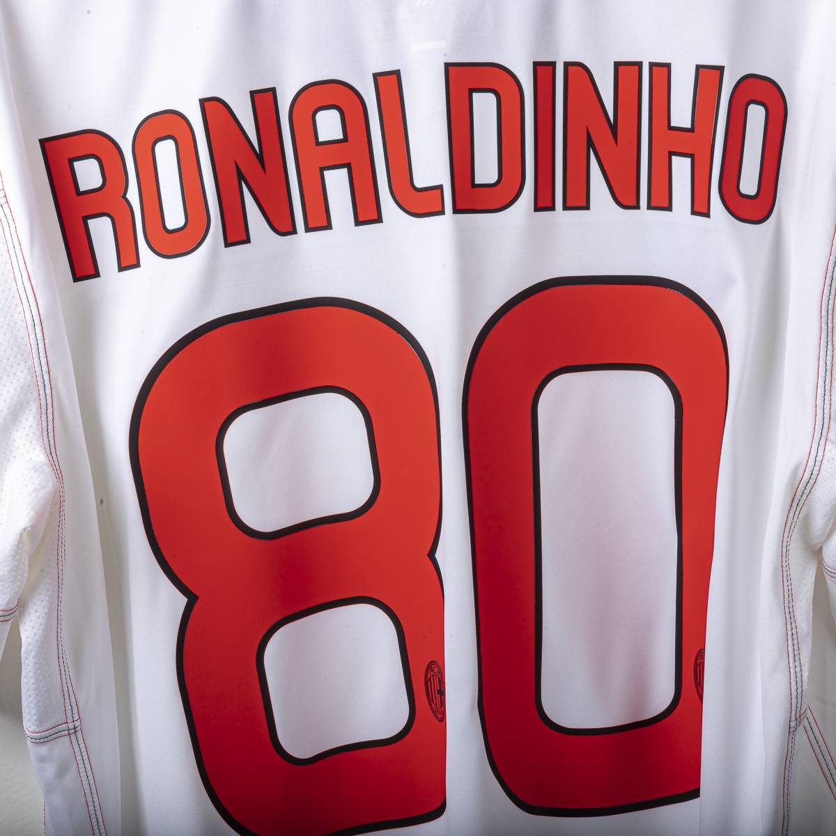 Milan Away Adidas Ronaldinho 80 UEFA Shirt 2010/2011