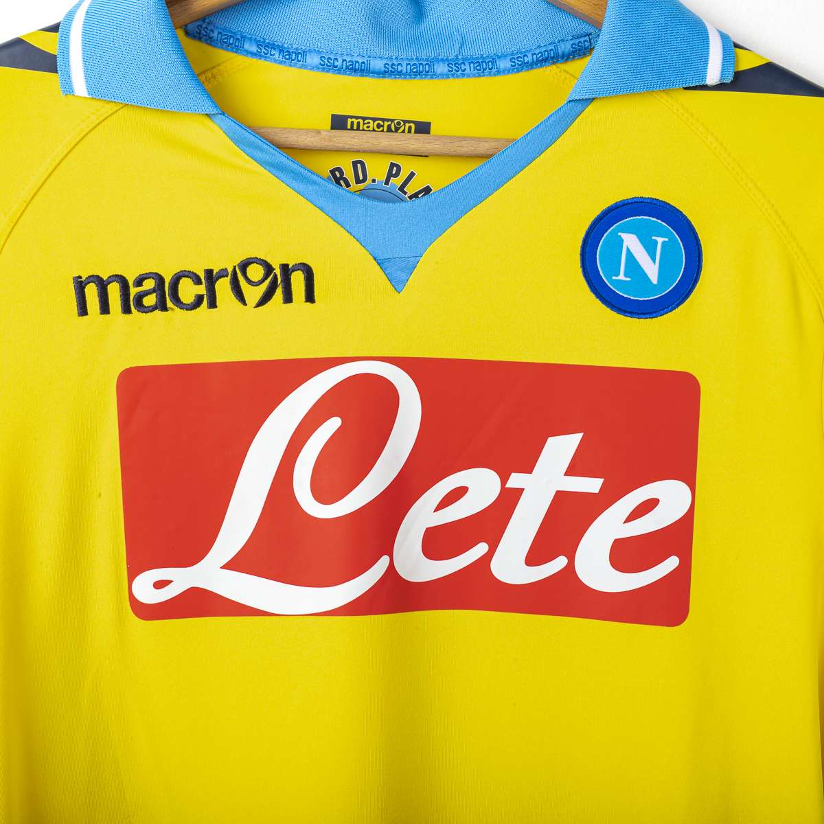 Maglia Third Napoli Macron UCL Lavezzi 22 2011/2012