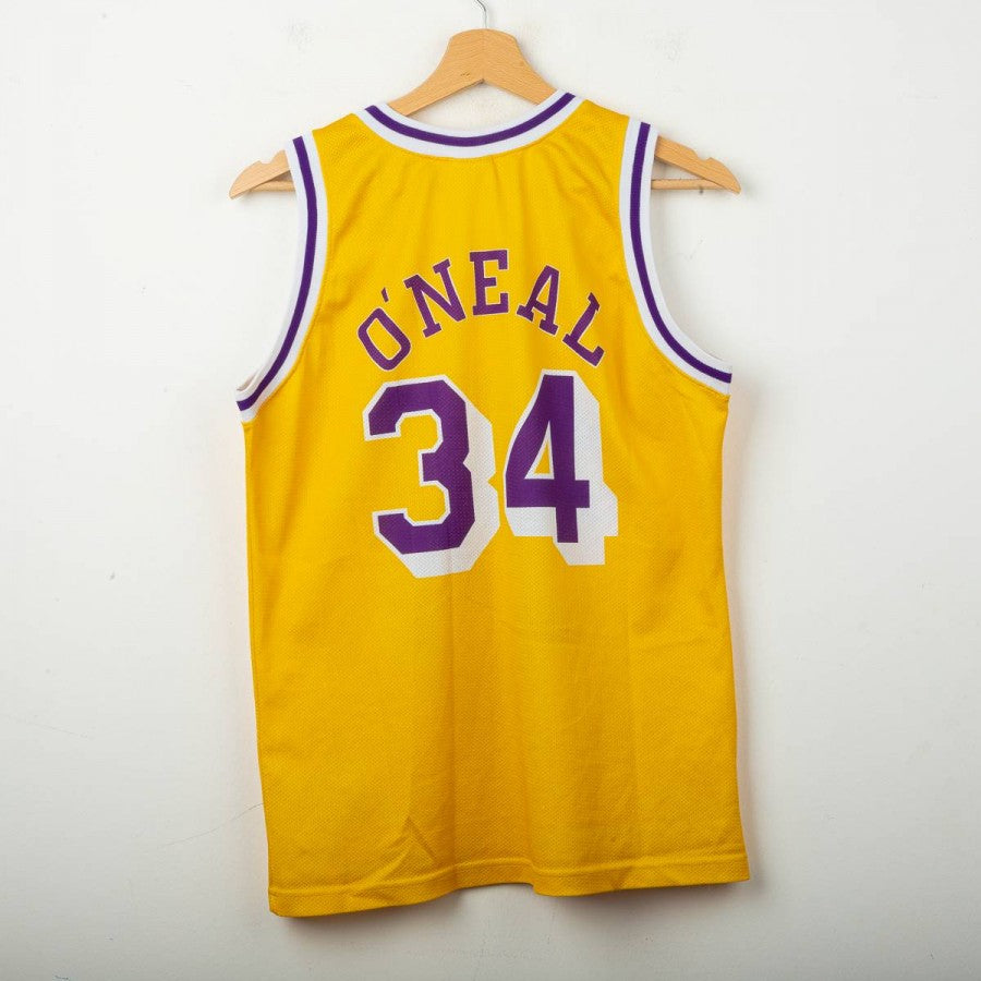 NBA Champion Lakers O'Neal 34 Jersey