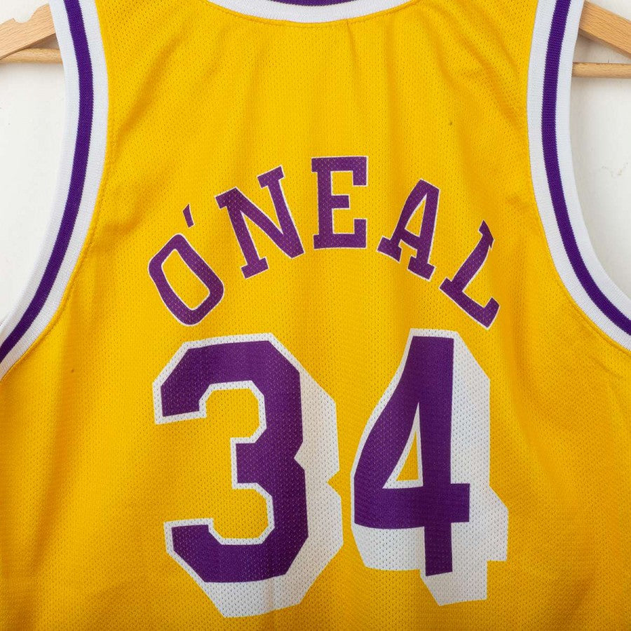 NBA Champion Lakers O'Neal 34 Jersey