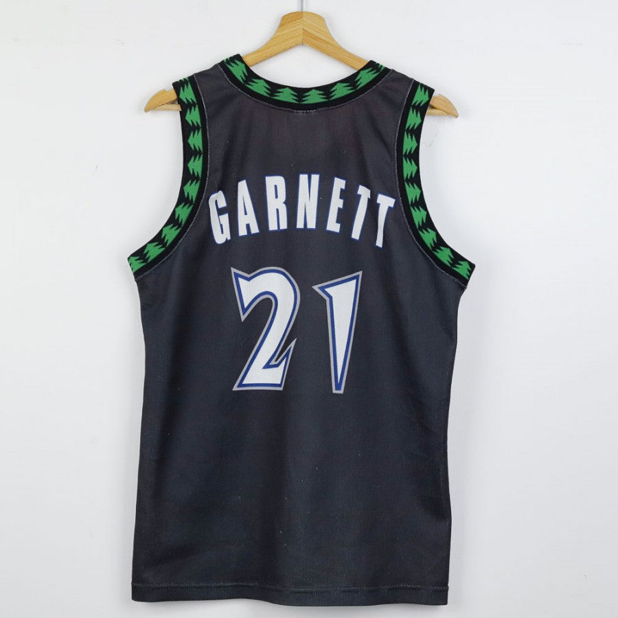 Canotta NBA Minnesota Timberwolves Champion Garnett 21 1997/1998 by CHAMPION - Home (2)