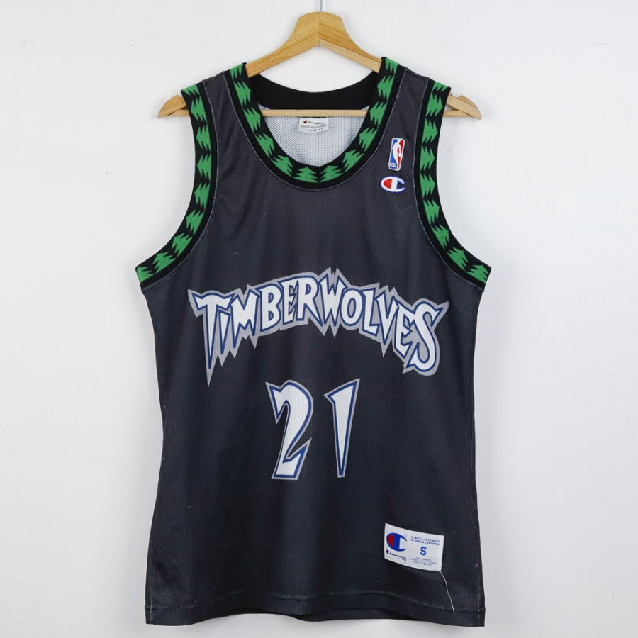 Canotta NBA Minnesota Timberwolves Champion Garnett 21 1997/1998 by CHAMPION - Home