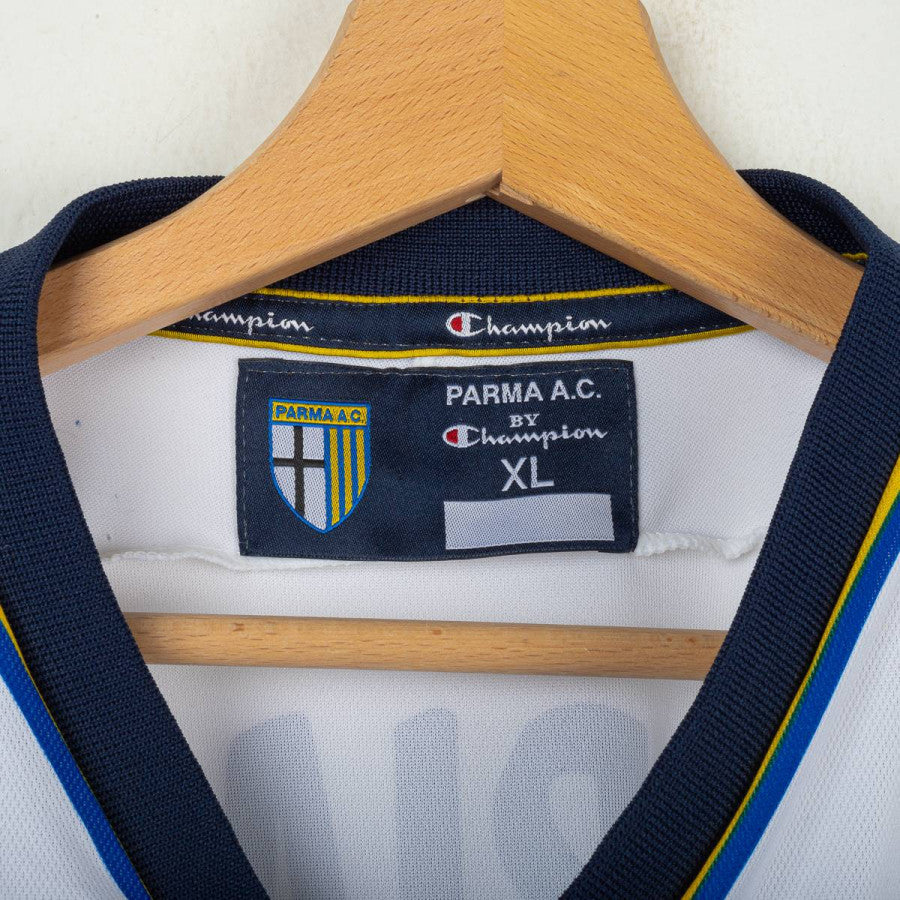 Parma Champion Away Shirt Adriano 9 2002/2003