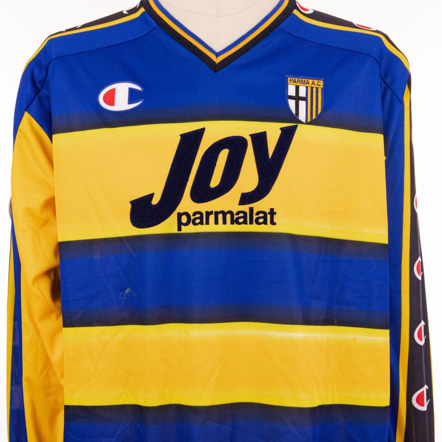 Maglia home ml Parma Champion 2001/2002 F. Cannavaro 17  by CHAMPION - Home (9)