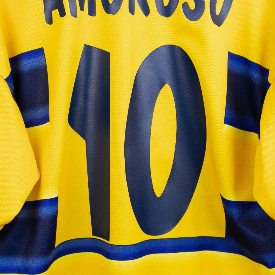 maglia home parma champion Amoroso 10 2000/2001 by CHAMPION - Home (5)
