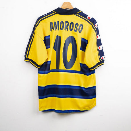 maglia home parma champion Amoroso 10 2000/2001 by CHAMPION - Home