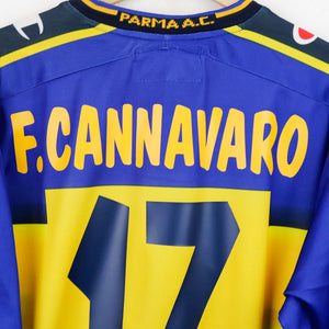 Maglia Home Parma Champion Cannavaro 17 2001/2002 by CHAMPION - Home (4)
