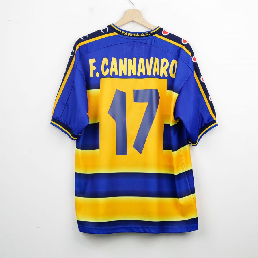 maglia home parma champion cannavaro 2001/2002 by CHAMPION - Home