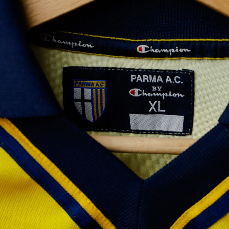 maglia home parma champion fuser 7 ml 2000/2001 by CHAMPION - Home (9)