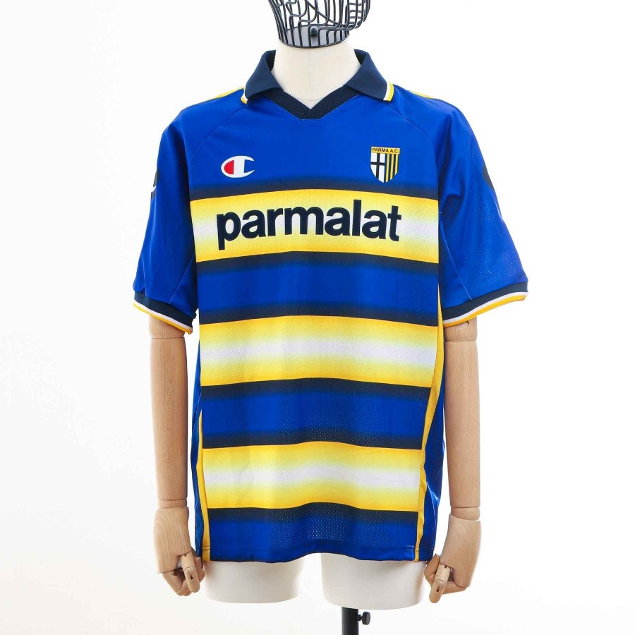 MAGLIA HOME PARMA CHAMPION  GILARDINO 11 2003/2004 by CHAMPION - Home (2)