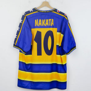 Maglia Home Parma Champion Nakata n10 2001/2002 by CHAMPION - Home