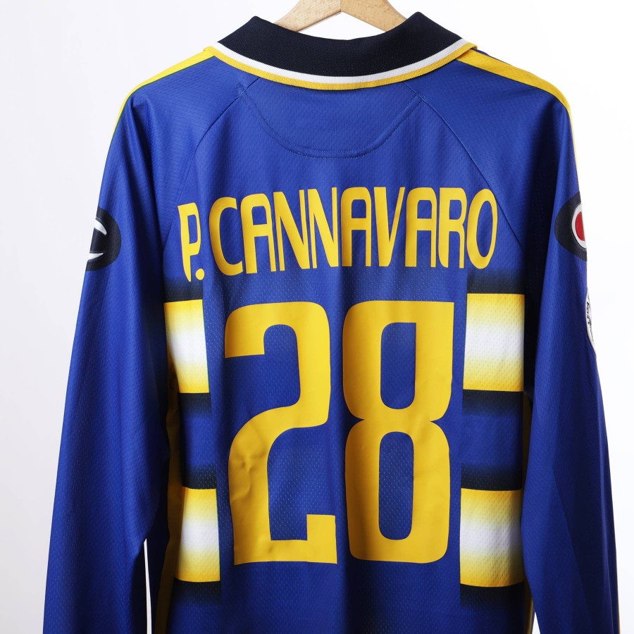 maglia home parma p.cannavaro 28 ml 2005/2006 by CHAMPION - Home (10)