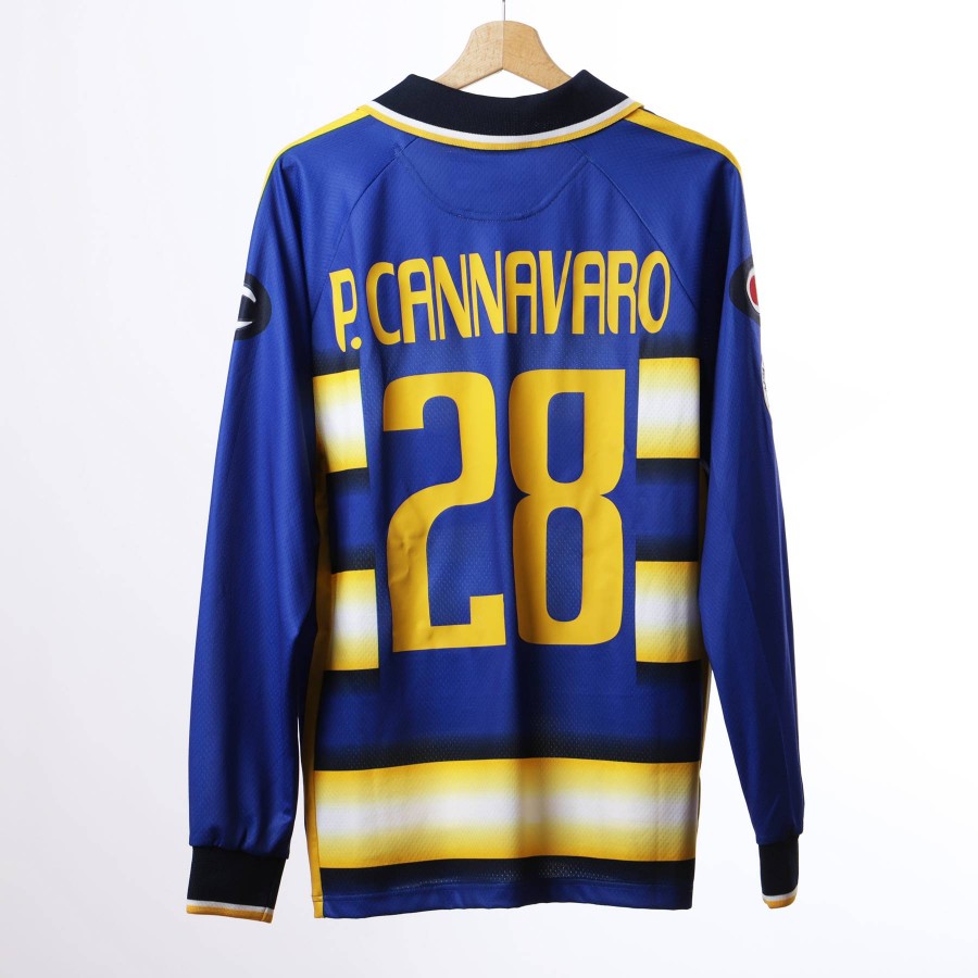 maglia home parma p.cannavaro 28 ml 2005/2006 by CHAMPION - Home