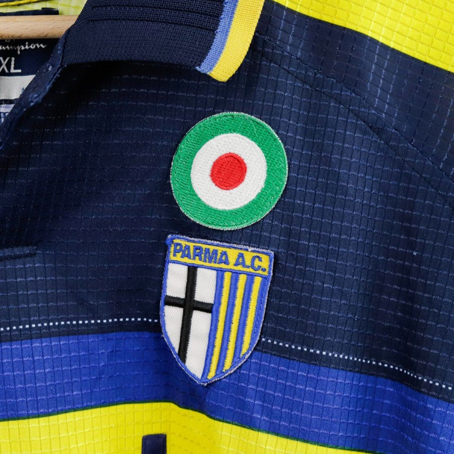 1999/2000 Parma Third Champion Shirt Fuser 7 Long Sleeve
