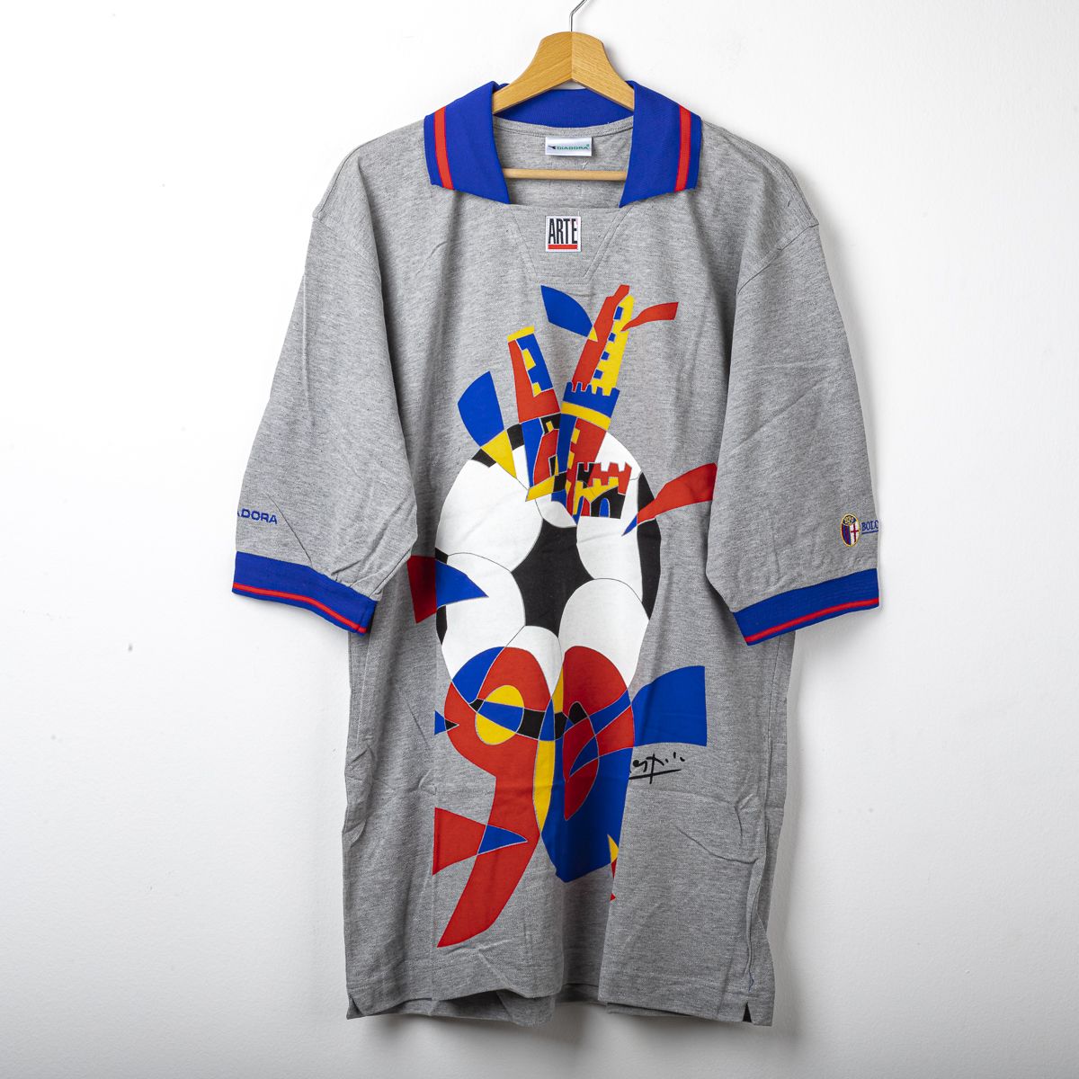 Polo Grigia Bologna Diadora Arte 1998/1999