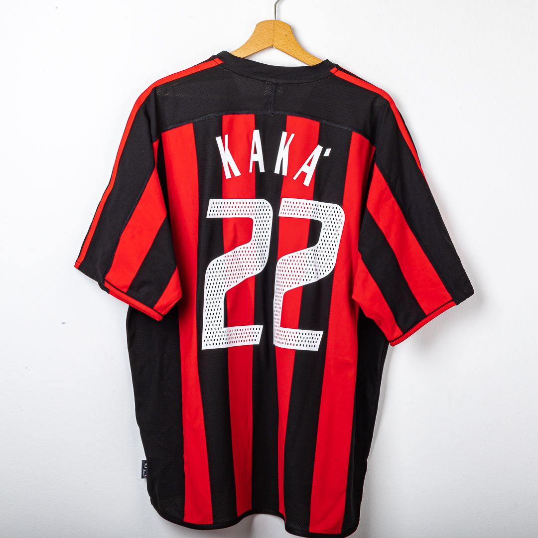 Maglia Home Milan Adidas Kakà 22 2003/2004