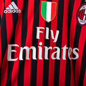Maglia Home Milan Adidas Seedorf 10 Uefa 2011/2012