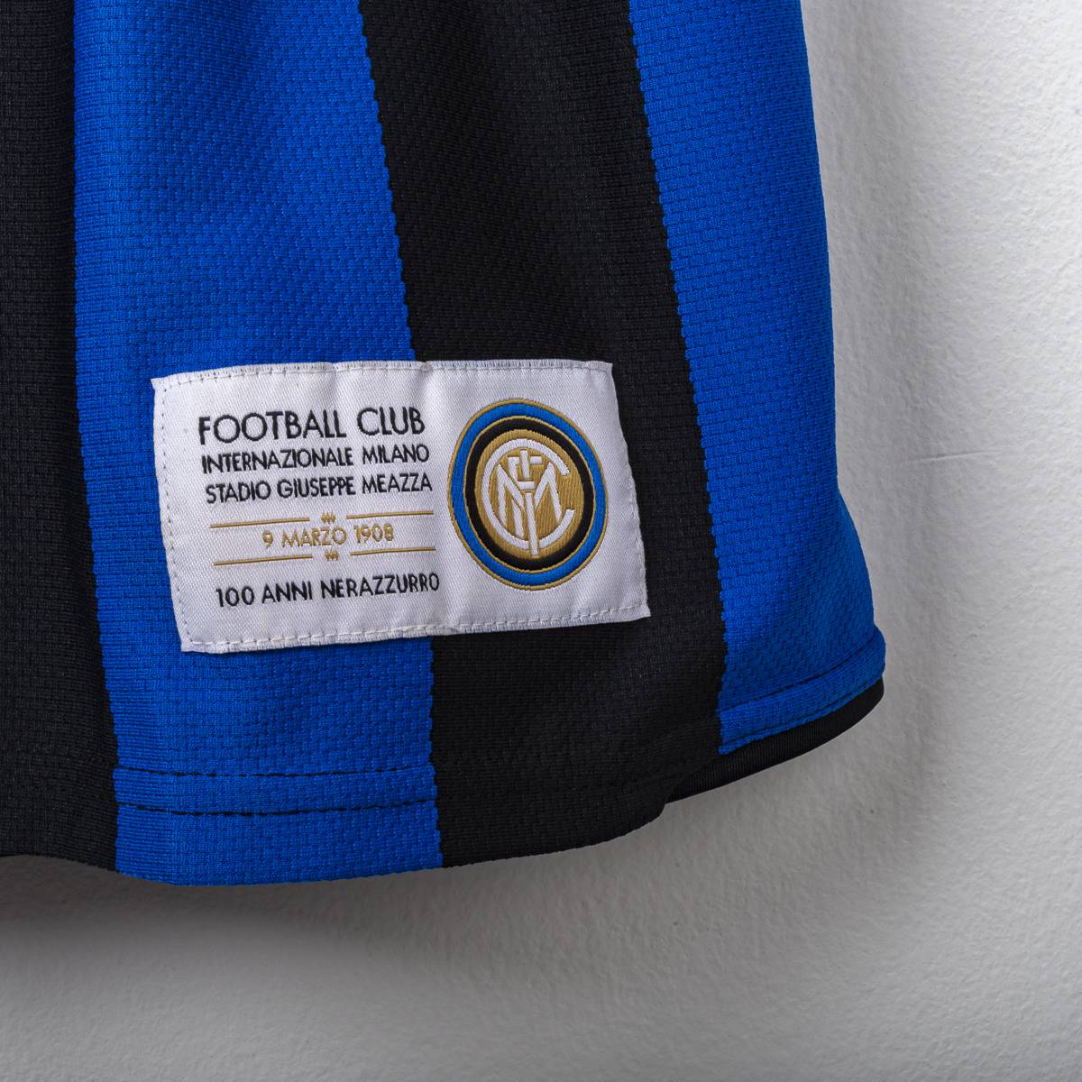Maglia Home Inter Nike Zanetti 4 2007/2008  79x52