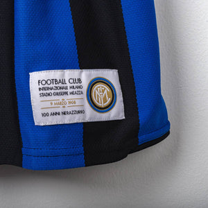 Maglia Home Inter Nike Zanetti 4 2007/2008  79x52
