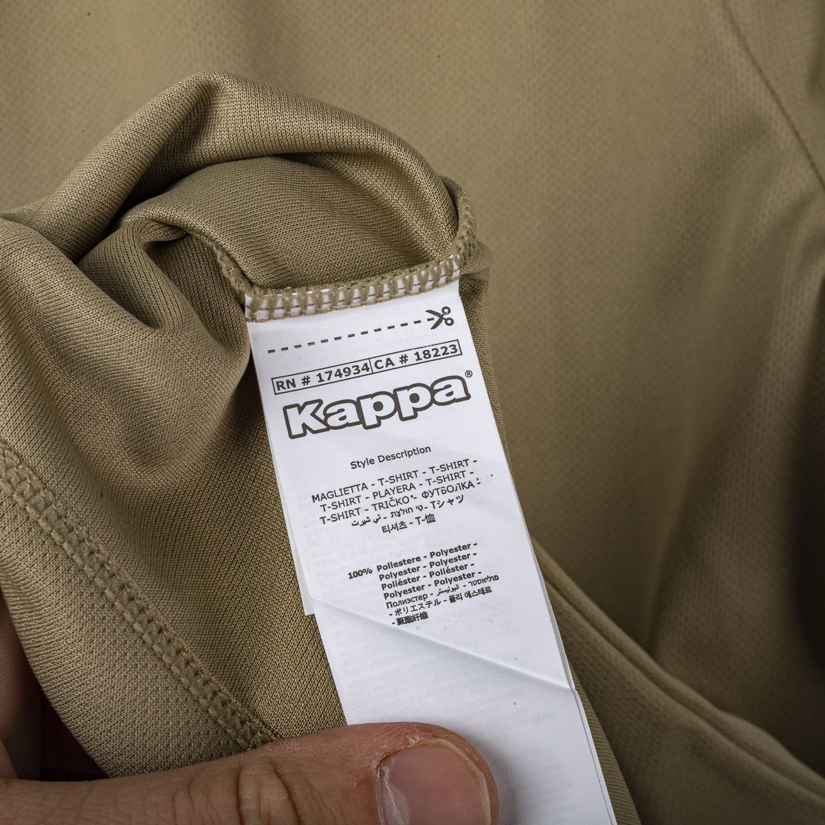 T-shirt Allenamento Napoli Kappa Beige 2020/2021