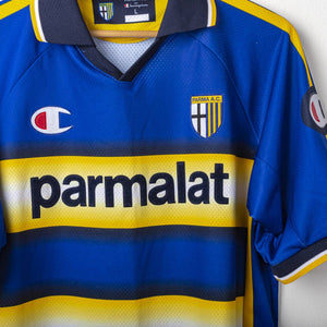 Maglia Home Parma Champion Adriano n9 2003/2004