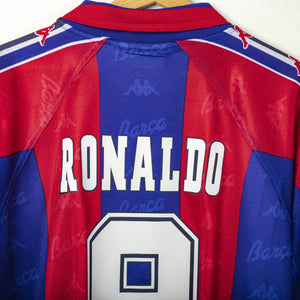 Maglia Home Barcellona Kappa Ronaldo n9 1996/1997 71x58