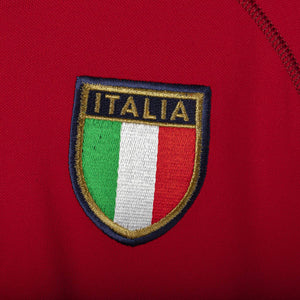 maglia portiere italia rossa kappa buffon n1 2002