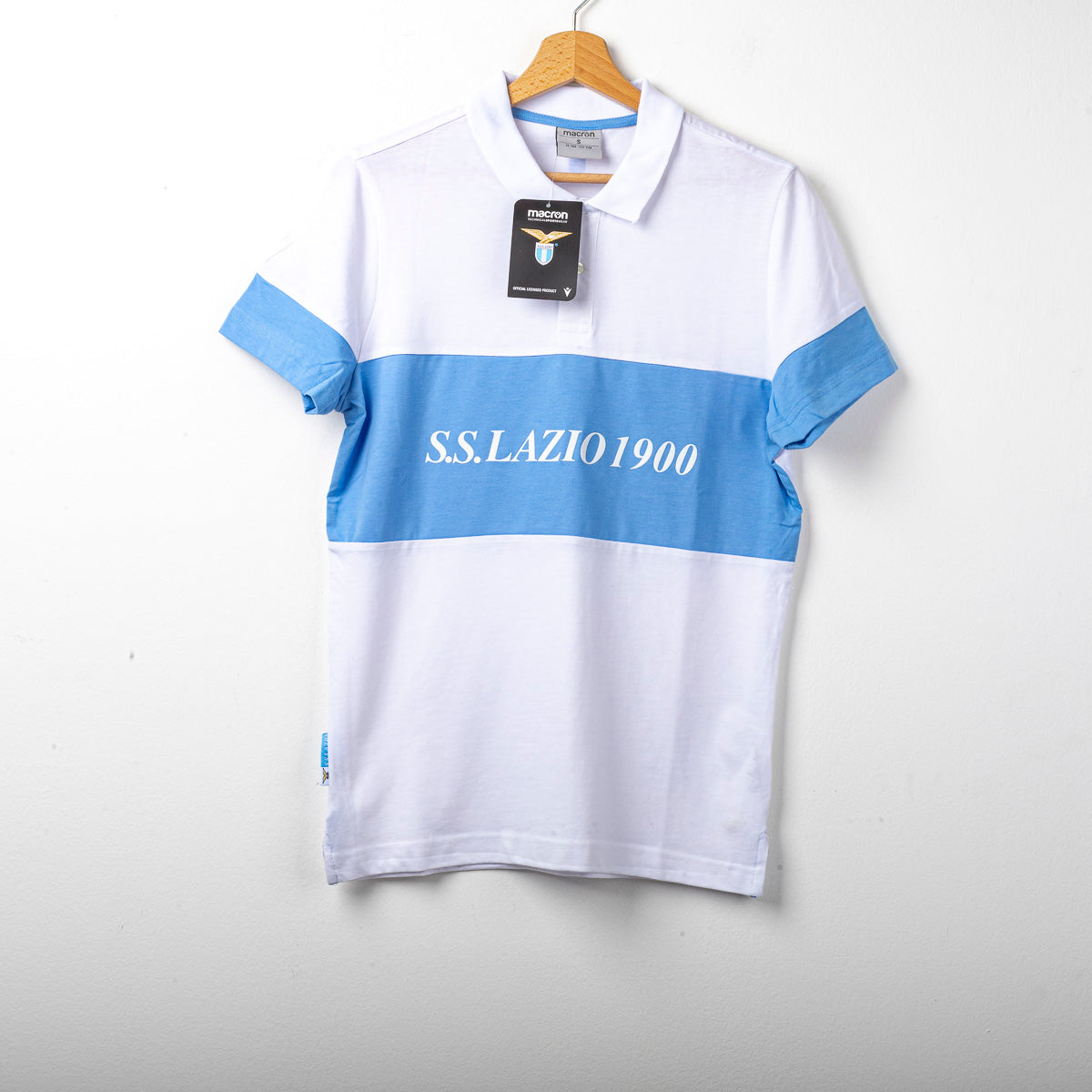 Polo Lazio Fan Bianca 2020/2021