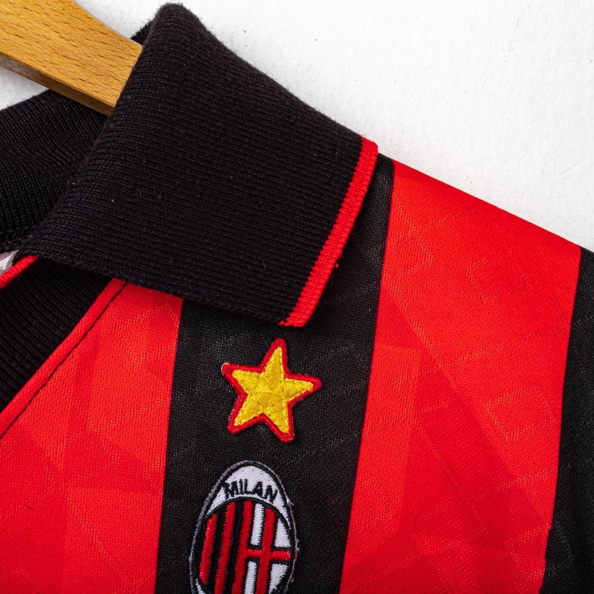 Maglia Home Milan Lotto Opel Maldini 3 1995/1996