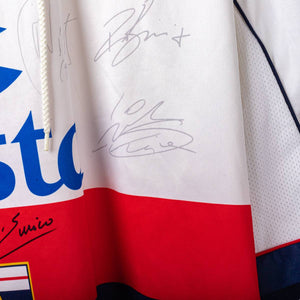 Maglia away genoa errea autografata 2004/2005