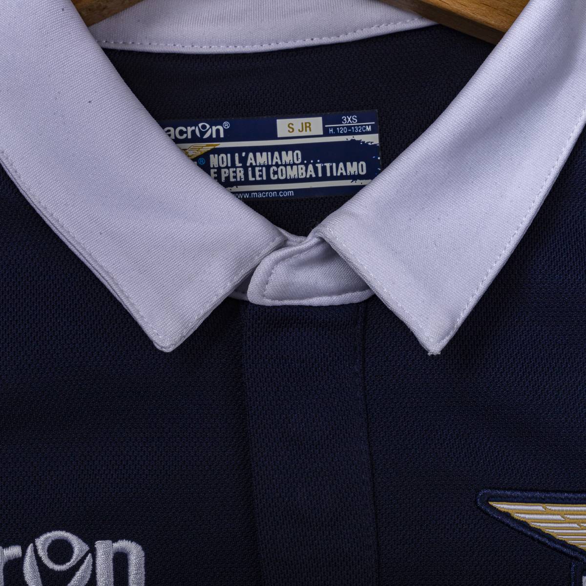 maglia finale coppa italia lazio macron bambino 2016/2017
