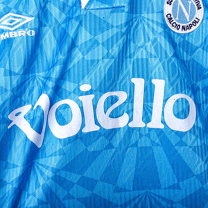 Napoli Umbro Voiello Home Shirt No. 11 1992/1993