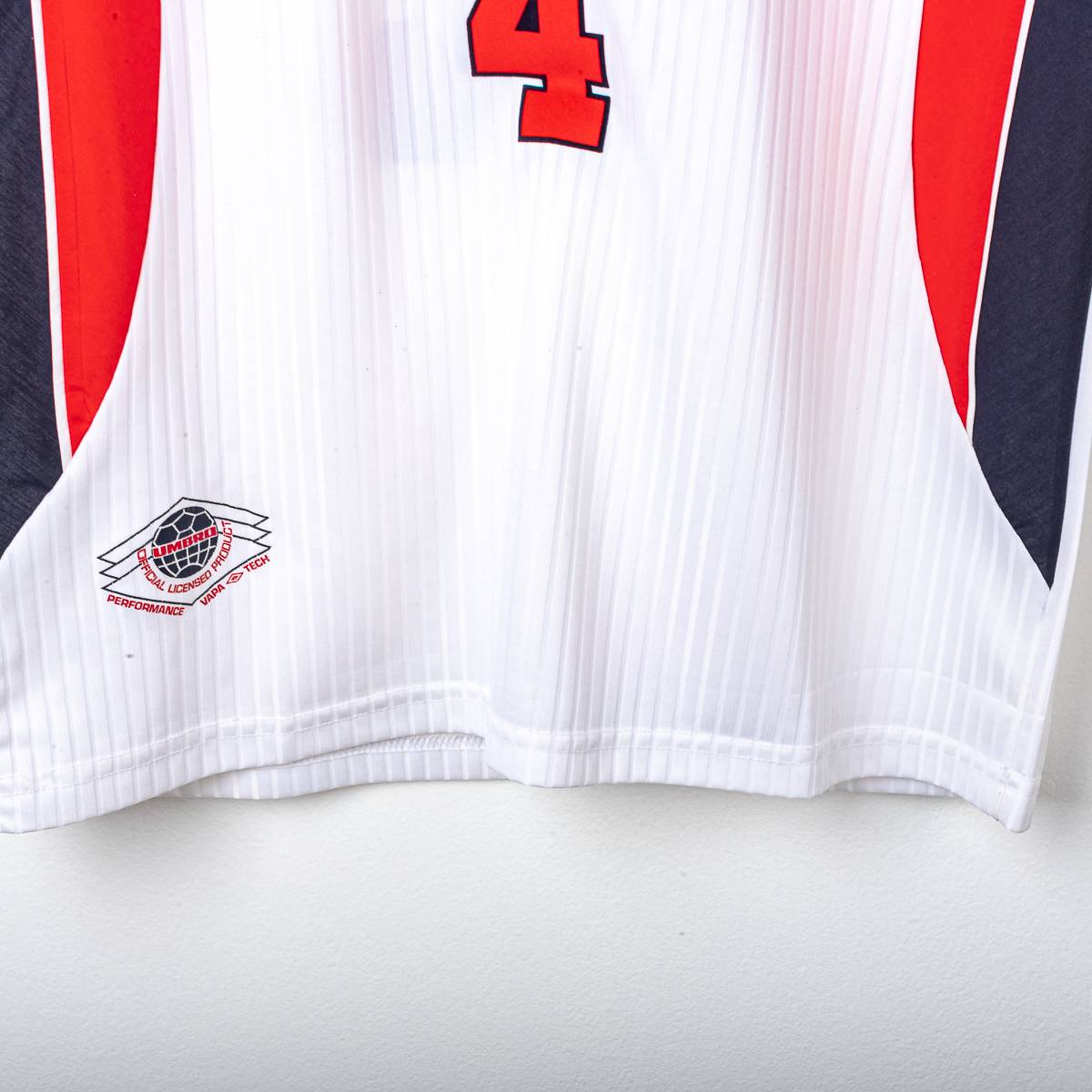 England Home Shirt Umbro Ince 4 1998