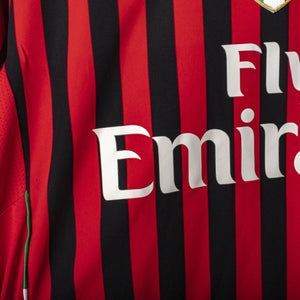 maglia home milan Uefa Adidas Seedorf 10 mc 2011/2012