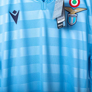 maglia home lazio macron immobile 17 con cartellino 2019/2020
